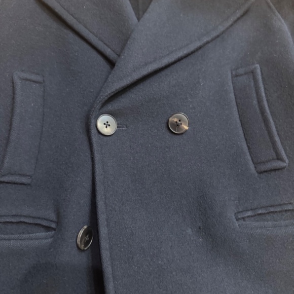 Vince Wool Navy Peacoat - Size 2 - Picture 2 of 5